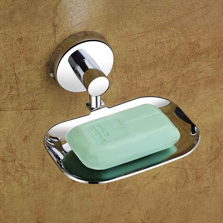 Agmeco Stainless Steel Soap Dish | Silver | Zenith