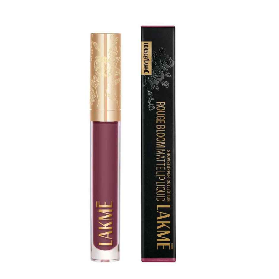 Lakme Rouge Bloom Matte Lip Liquid Power Petal 304