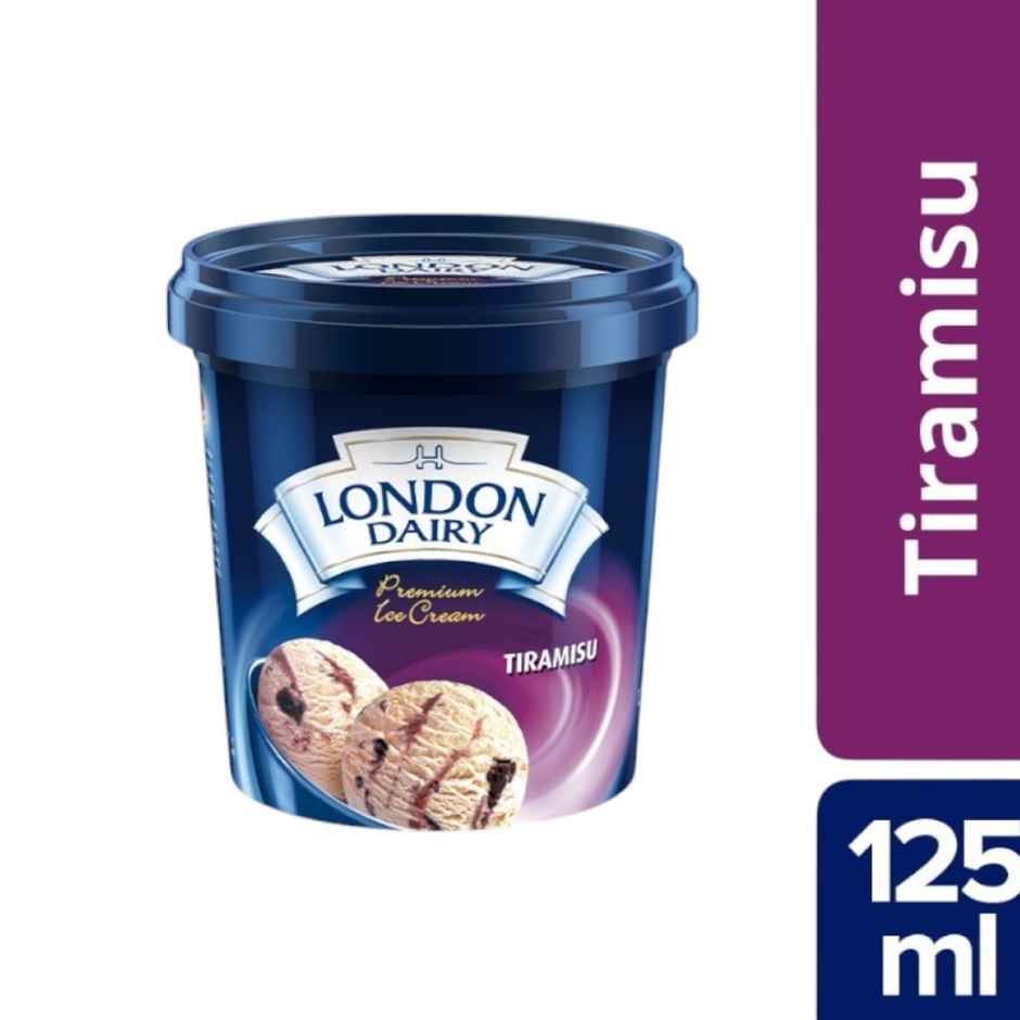 London Dairy Tiramisu Ice Cream Cup Combo