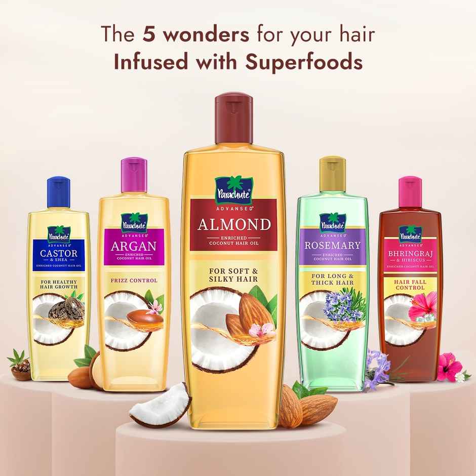 Parachute Advansed Almond Enriched Coconut Hair Oil