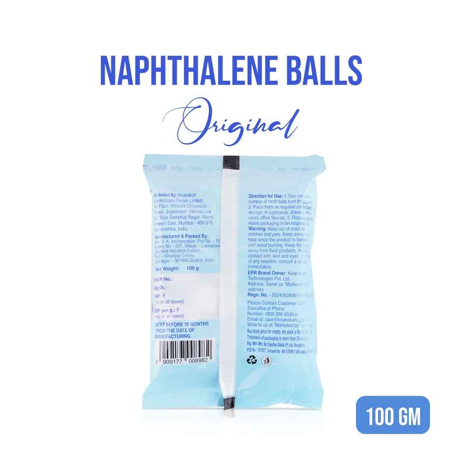 BAY6 Naphthalene Balls Insect Repellent Long Lasting