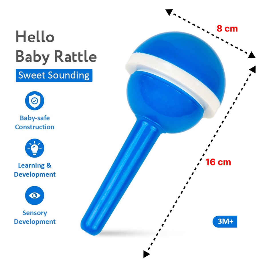 Ratna's Hello Baby Rattle | Assorted
