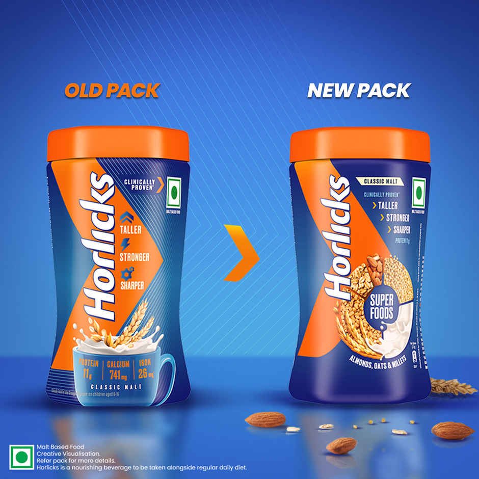 Horlicks Nutrition Drink Jar | Superfoods