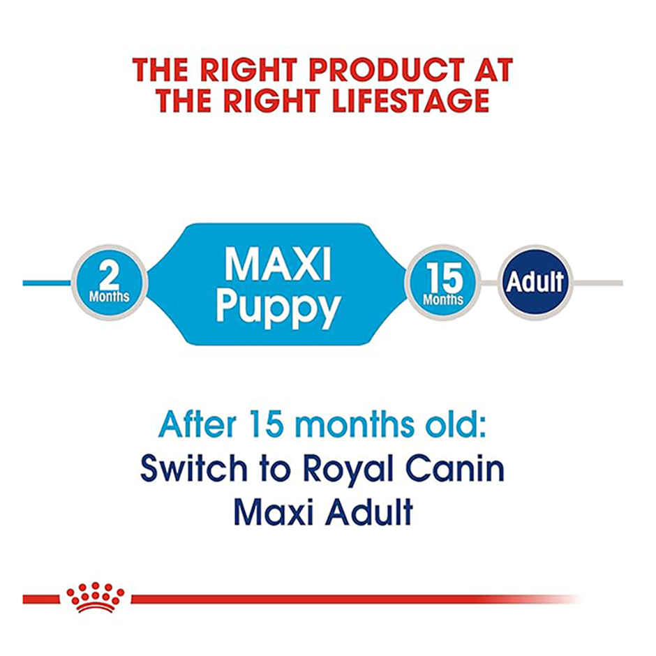 Royal Canin Maxi Puppy Dog Dry Food Combo 