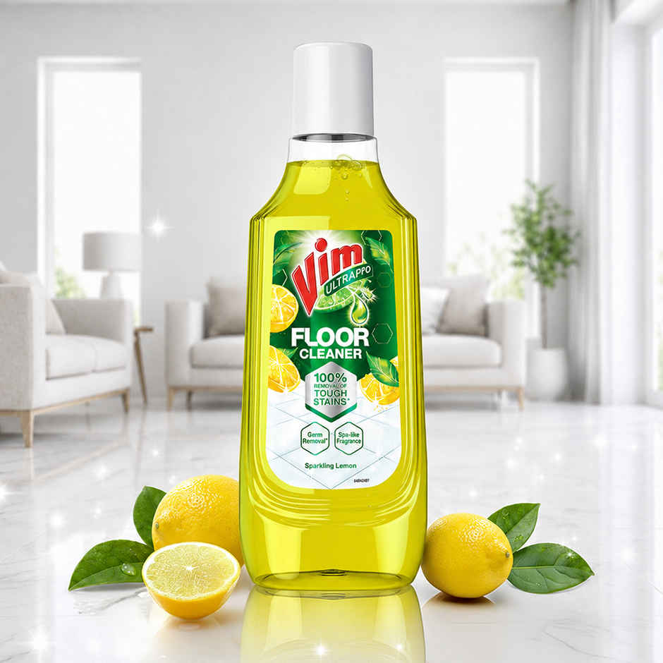 Vim Lemon Sparkling Floor Cleaner
