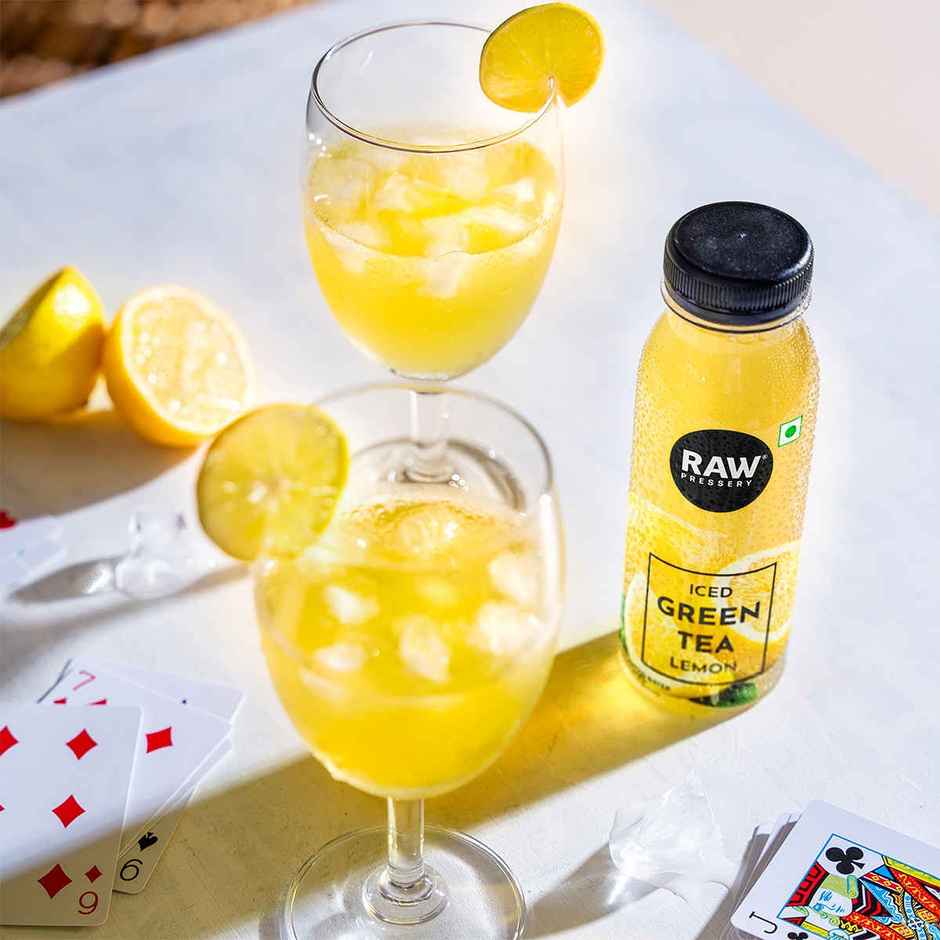 RAW Pressery Iced Green Tea  Lemon  Ice Tea