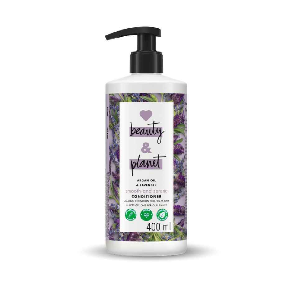 Love Beauty & Planet Argan Oil & Lavender | Paraben Free Smooth & Serene Conditioner