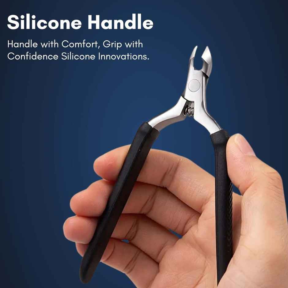 Beaute Secrets Cuticle Trimmer with Silicone Handle