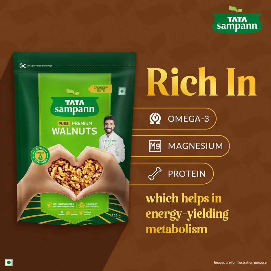 Tata Sampann Absolutely Pure Premium Walnuts/Akhrot