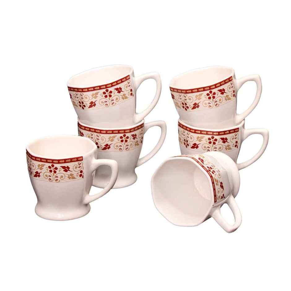 Capsicum Mug Chain Set of 6 Cup 140 ml (Cone)