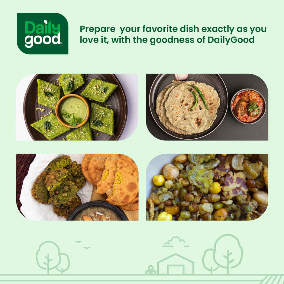 Daily Good Unpolished Green Chana