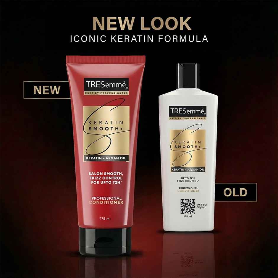 TRESemme Keratin Smooth Anti-Frizz Conditioner with Keratin & Argan Oil for Dry Frizzy Hair