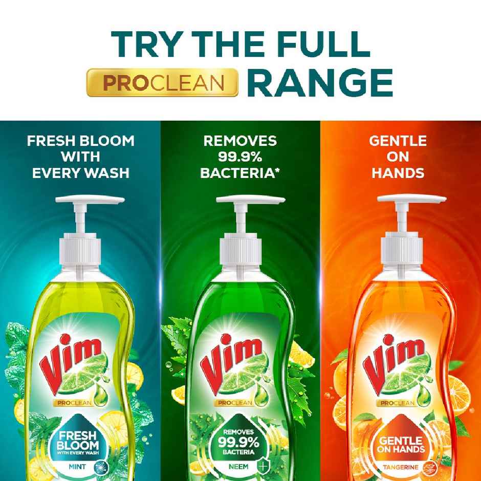 Vim Anti Bacteria Dishwash Liquid