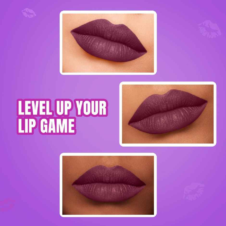 Elle 18 Color Pop Matte Lip Color W11 Cherry Wine