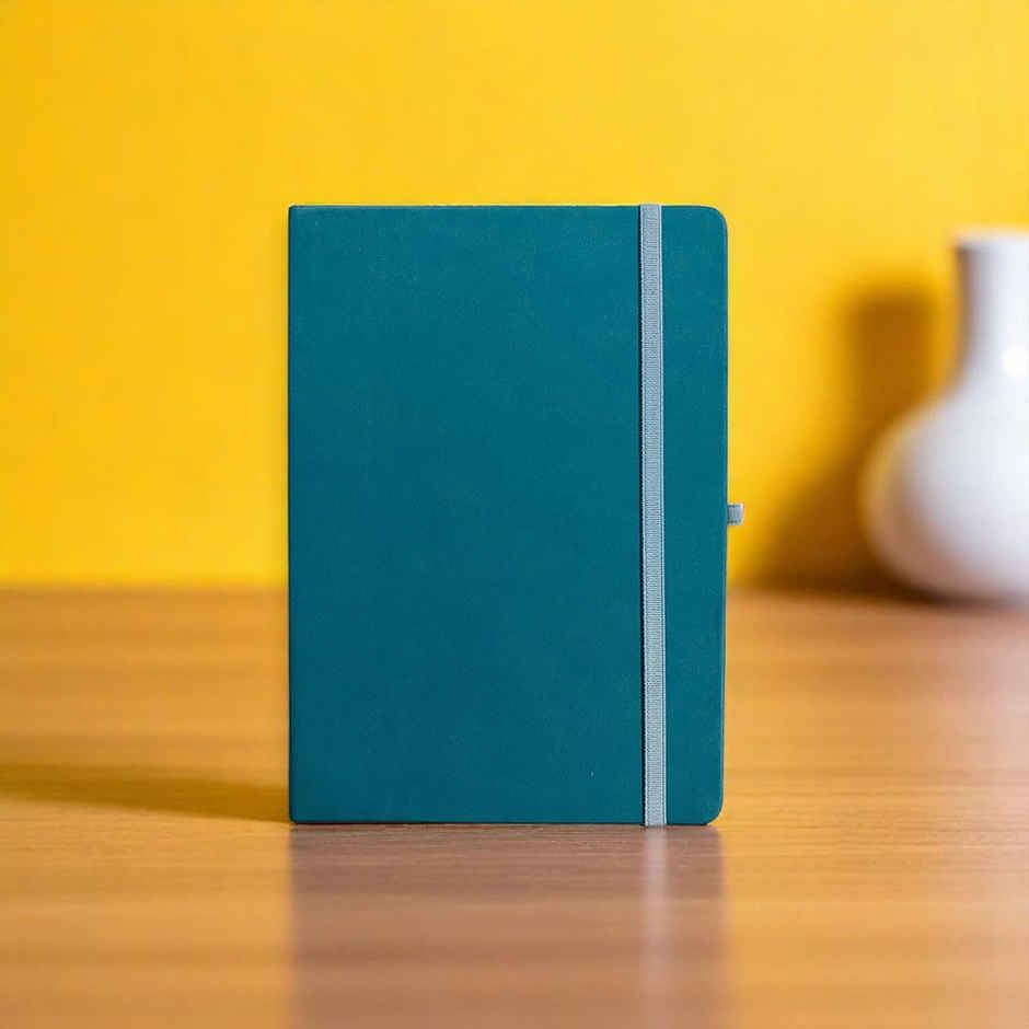 ABK A5 Pu Diary Ruled - 80 Gsm 192 Pages - Blue