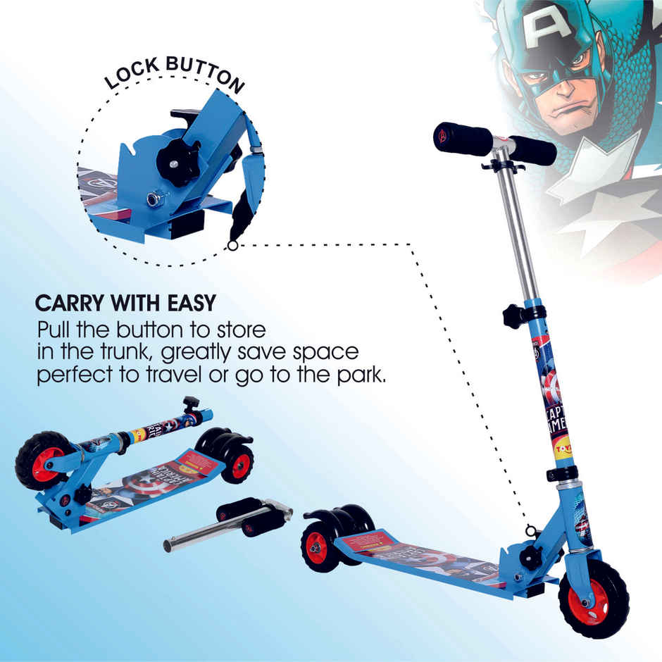 Toyzone Captain America Scooter Giant