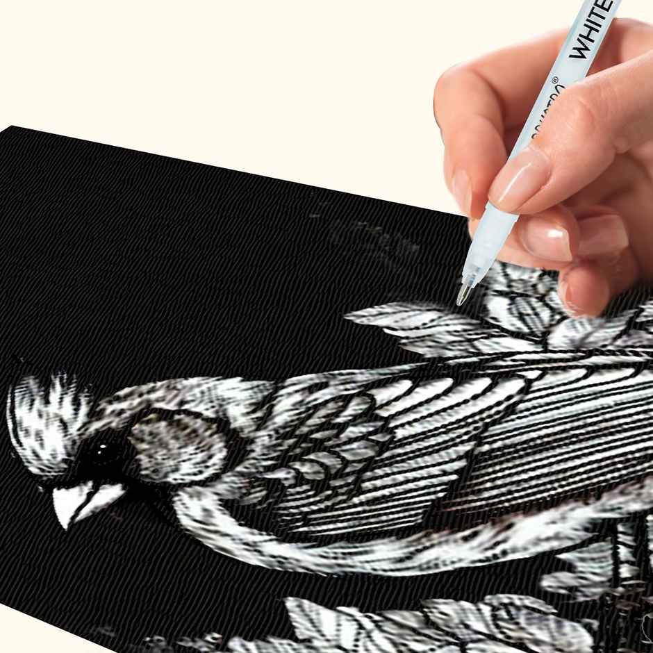 Brustro White Gel Pen Set Of 3