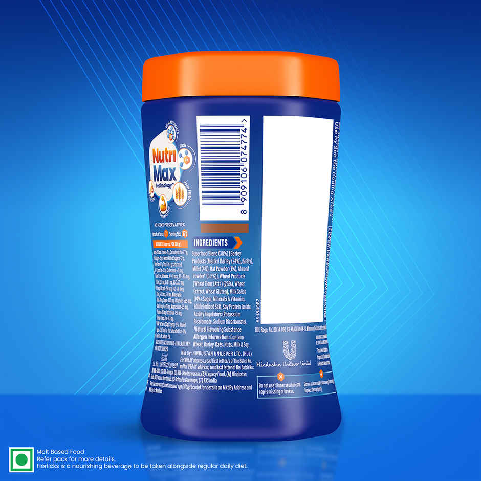 Horlicks Nutrition Drink Jar | Superfoods