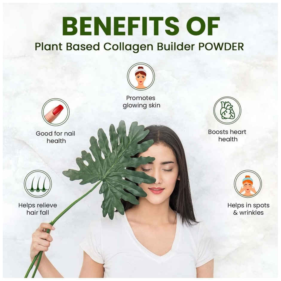 Vlado's Himalayan Organics Plant Based Collagen Builder Powder With Vitamin C & Biotin