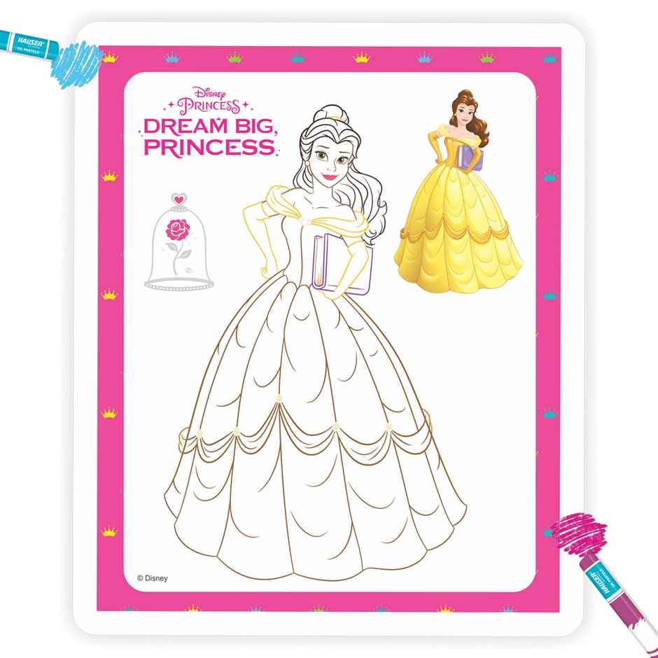 Itoys Colouring Frame-princess (Colour May Vary)