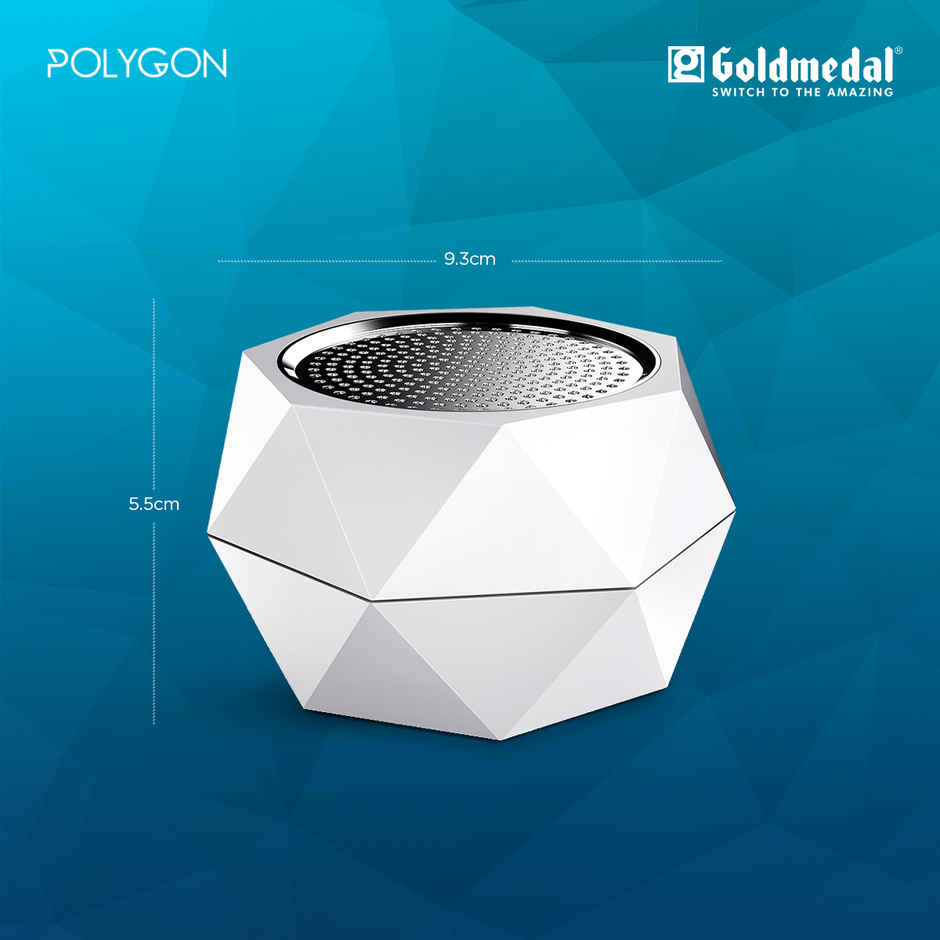 Goldmedal Polygon Door Bell | Wired Electric Door Chime | Calling Bell For Home | Door Bell for Office, School | Single Tone Door Bell