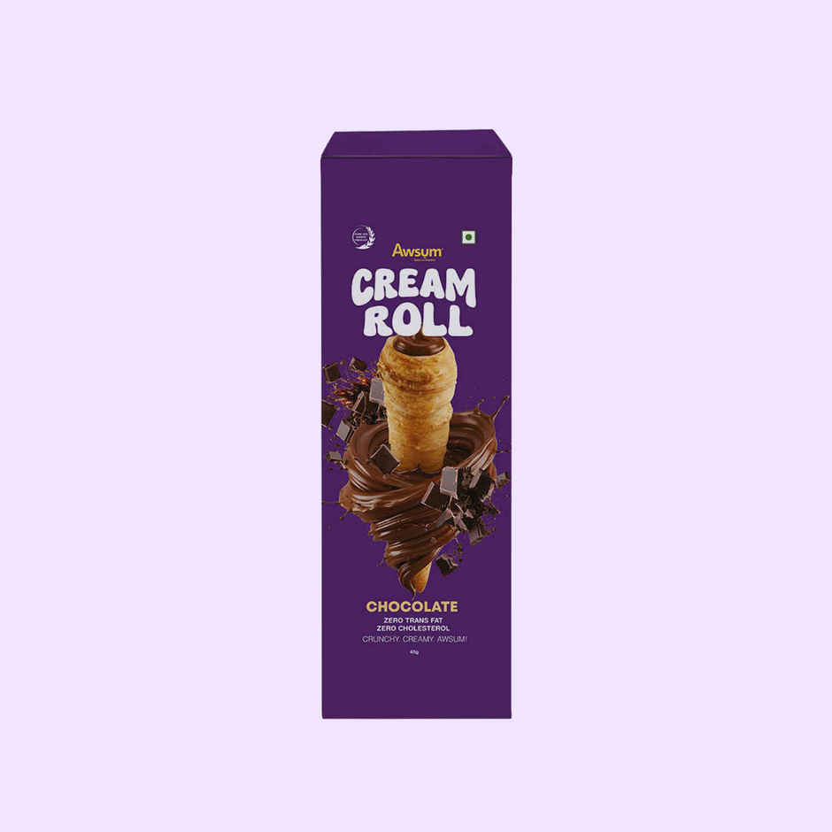 Awsum Cream Roll Chocolate