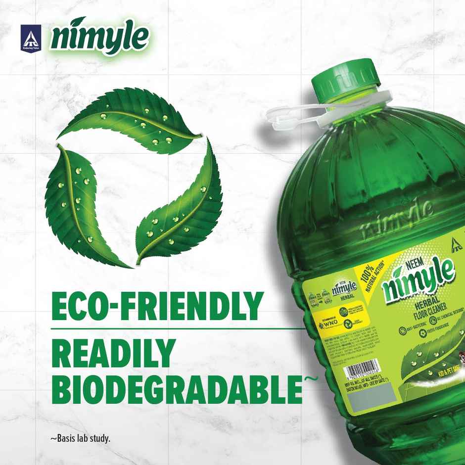 Nimyle Herbal Floor Cleaner | Bulk Value |Kid & Pet Safe