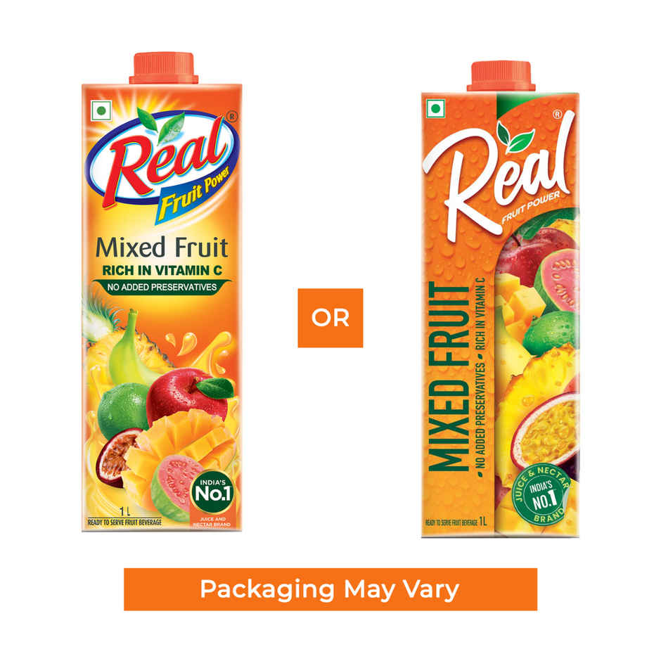 Dabur Real Mixed Fruit Juice | Fruity & Convenient