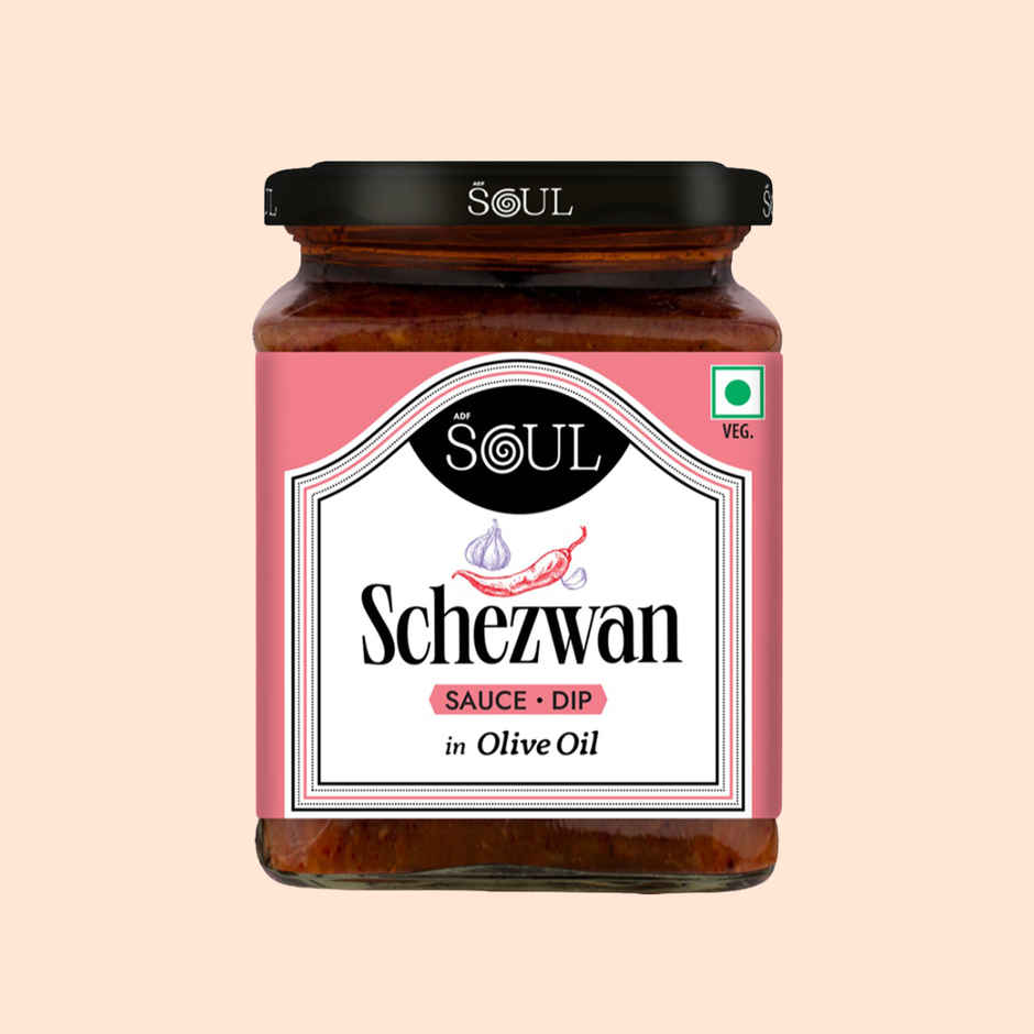 ADF Soul Schezwan Sauce, Dip In Olive Oil