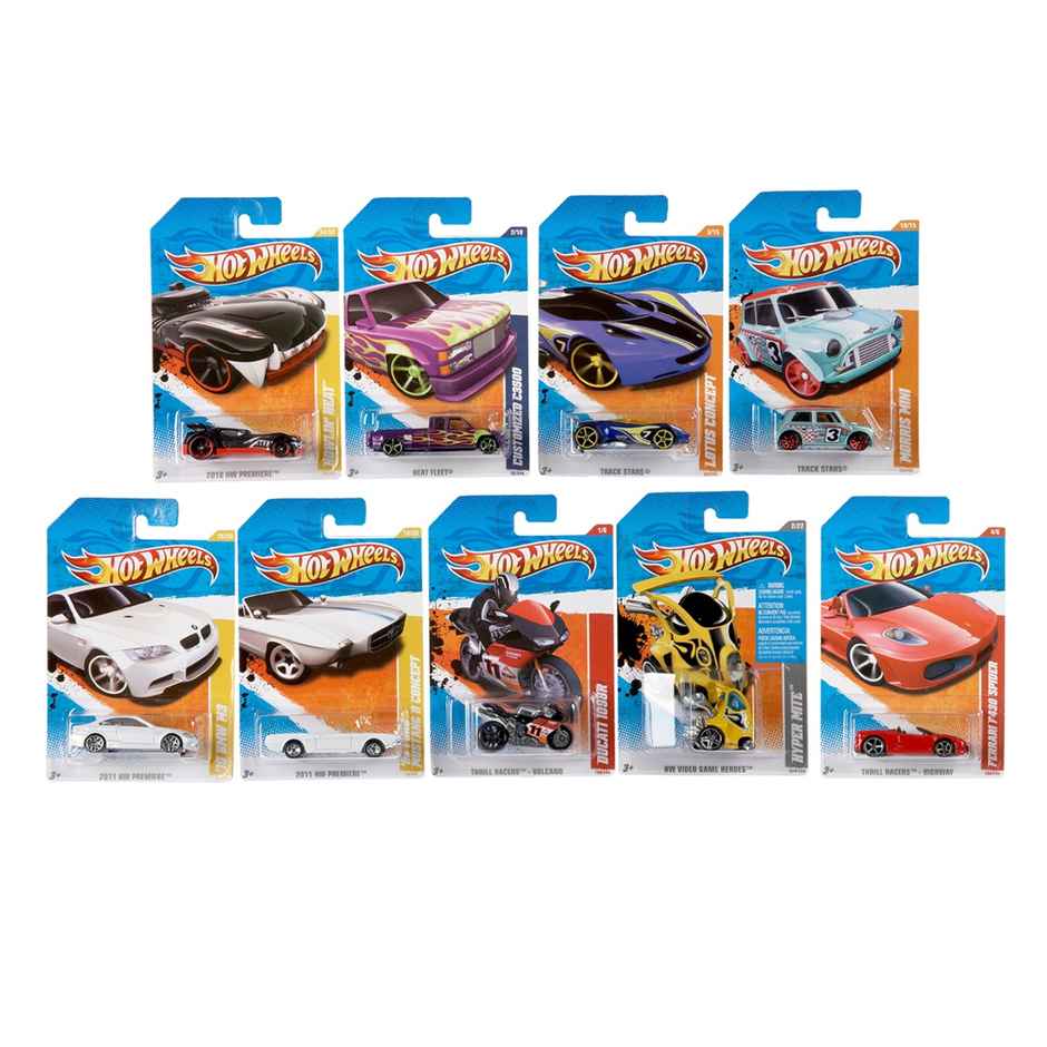 Hot Wheels Basic Car Fans for Kids, Assorted, 3Y+ (Multicolor)