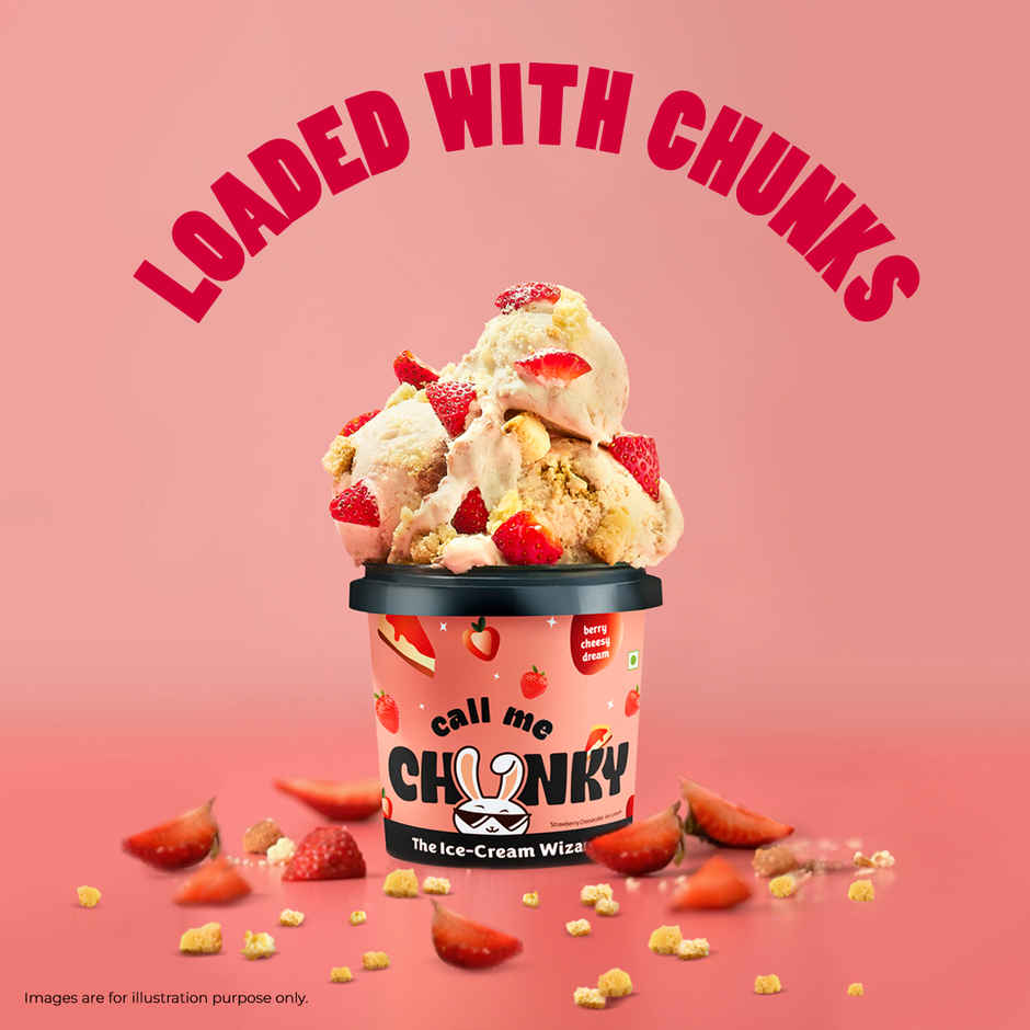 Call Me Chunky Berry Cheesy Dream Ice Cream Mini Tub