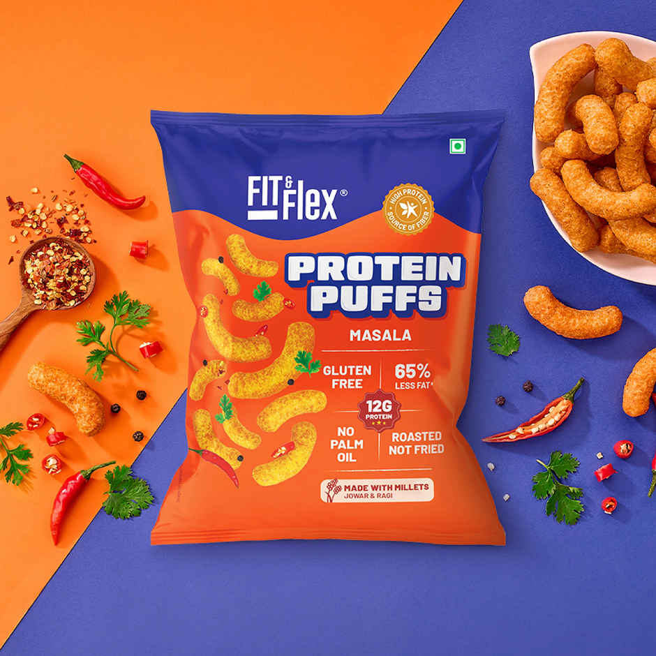 Fit & Flex Protein Puffs Masala