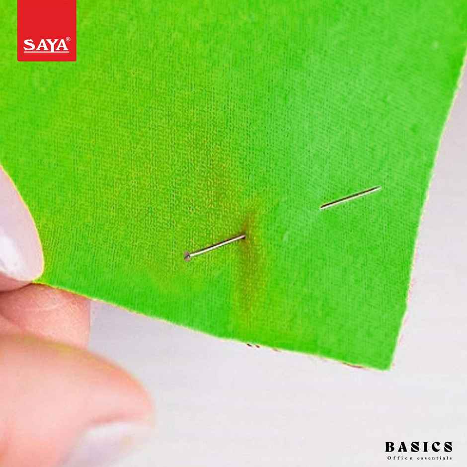 Saya Paper Pins 26mm | Metal All Pins for Notice Boards & Paper Holding | 50g Pack
