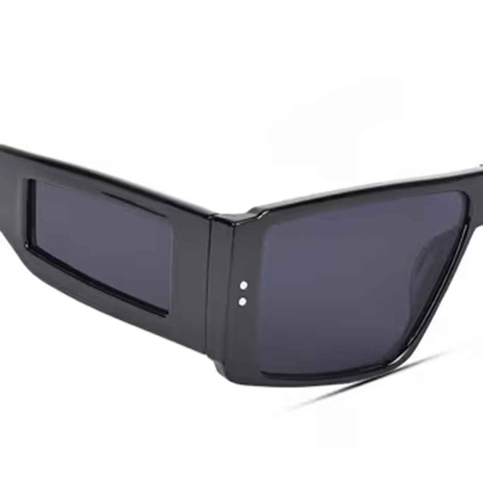 Voyage Unisex Plastic Wayfarer Sunglasses | Black - L