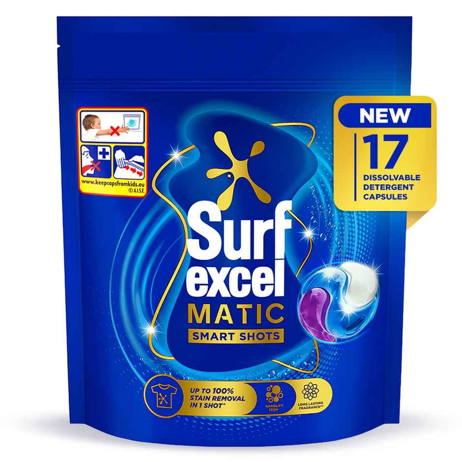 Surf Excel 3 in 1 Smart Shots