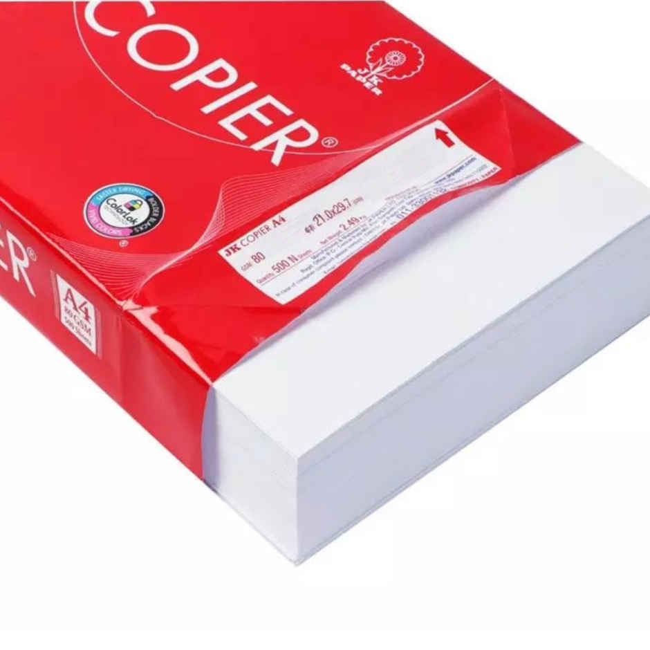 JK A4 Copier Paper White sheet (75 gsm) Combo