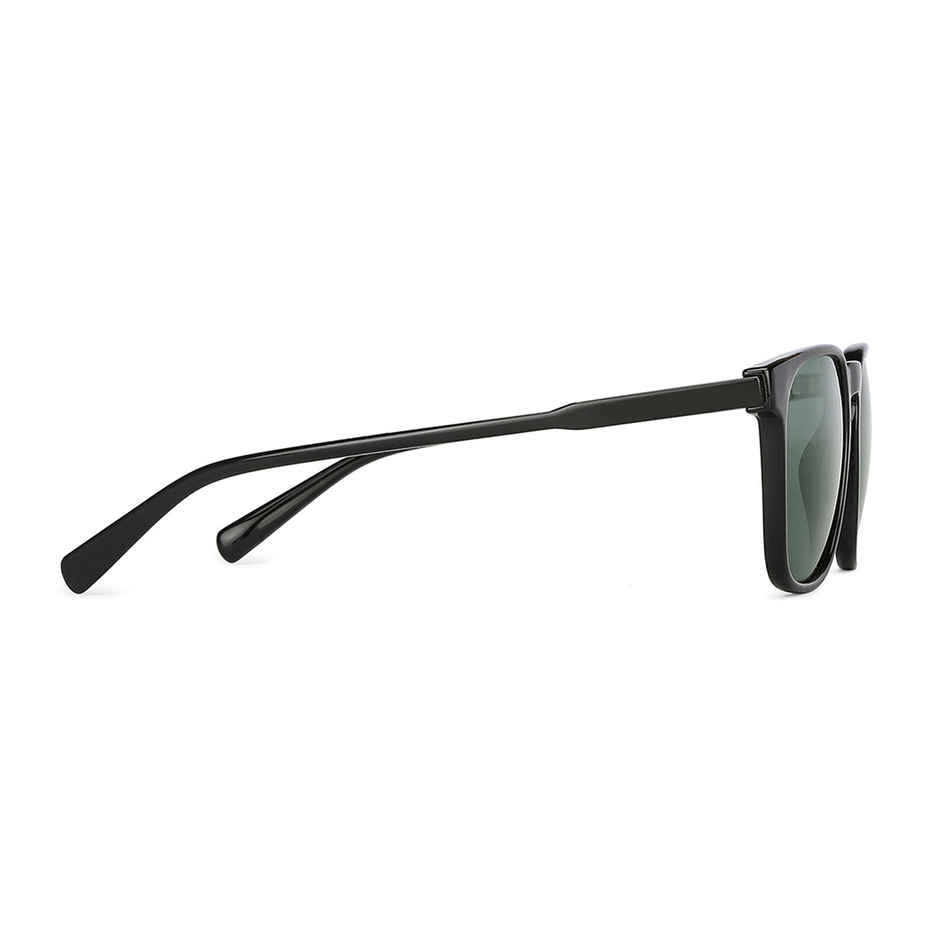Vincent Chase By Lenskart Unisex Polycarbonate Wayfarer Sunglasses | Black - L