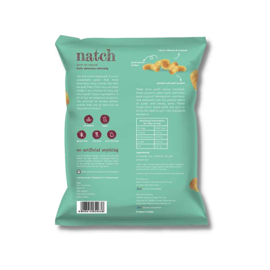 Natch Chickpea Puffs - Barbecue