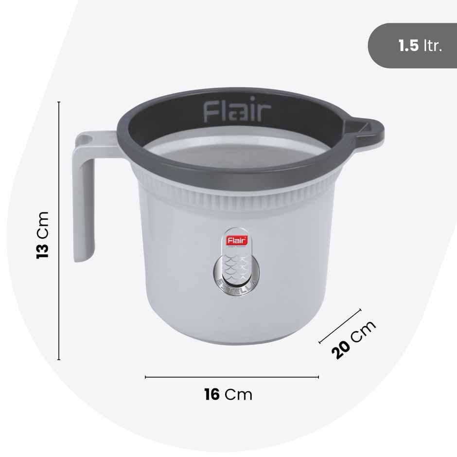 Flair Estella Home Mug 1.5 L - Gray