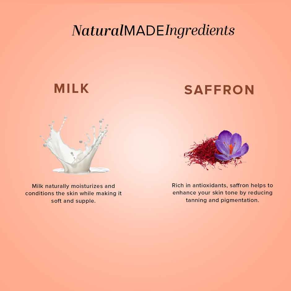 Khadi Natural Milk And Saffron Hand Cream | Moisturizes Dry Hands