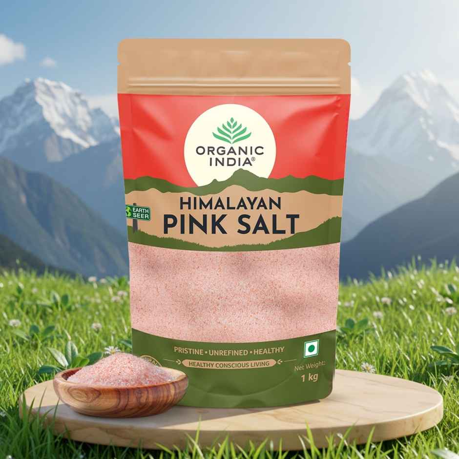 A TATA Product - Organic India Himalayan Pink Rock Salt
