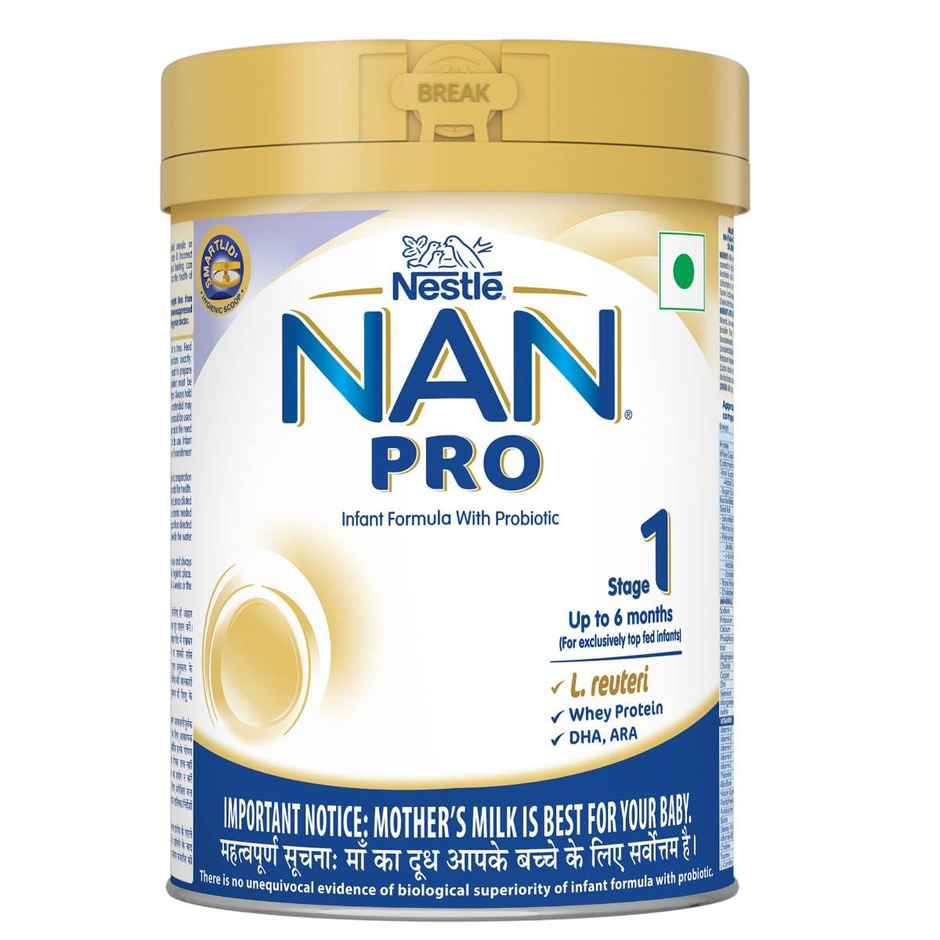 Nestle NAN PRO Stage 1 Infant Formula, Tin Pack | 0 - 6 M