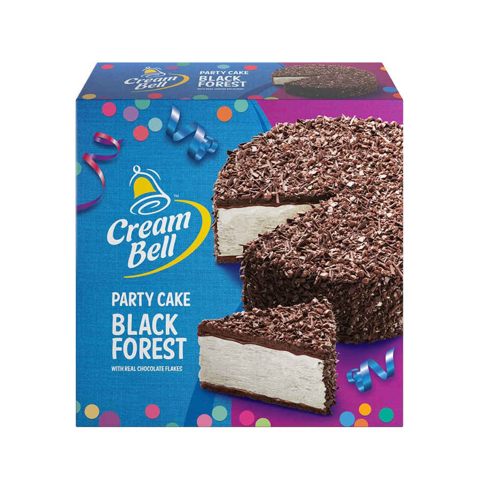 Cream Bell Black Forest Ice Cream Cake