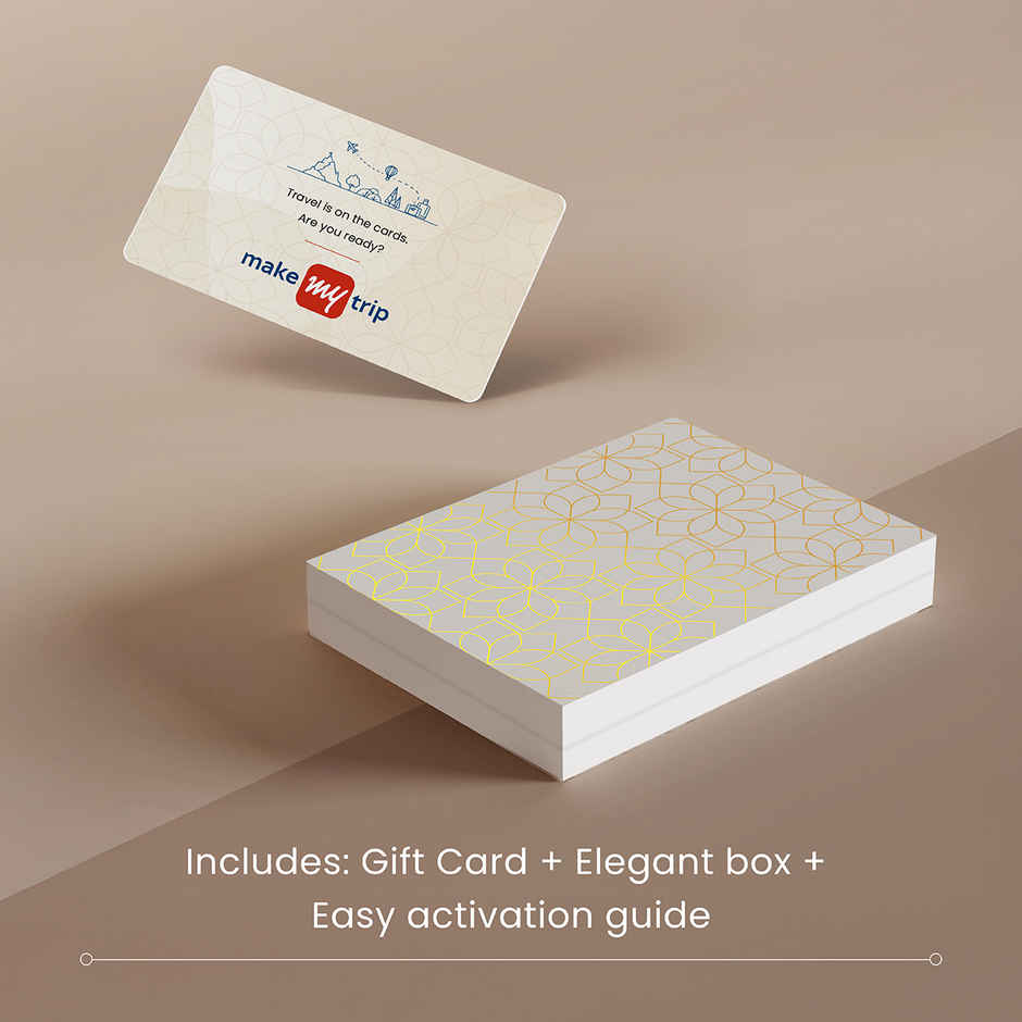 MakeMyTrip Gift Card - 2500