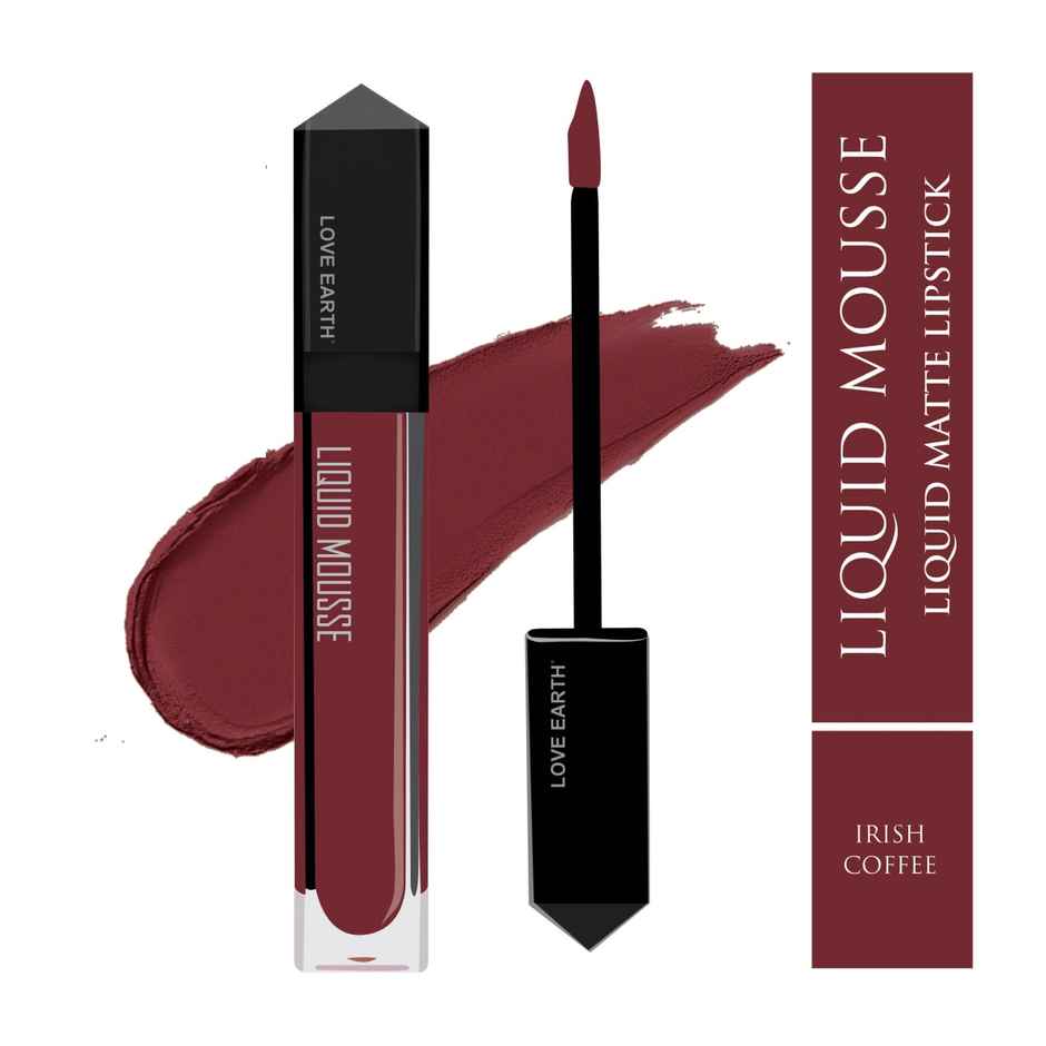 Love Earth Lipstick | Irish Coffee 44 | Matte & Pigmented