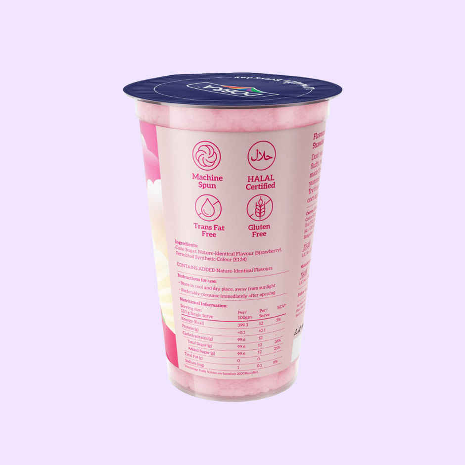Dobra Cotton Candy - Strawberry Blast
