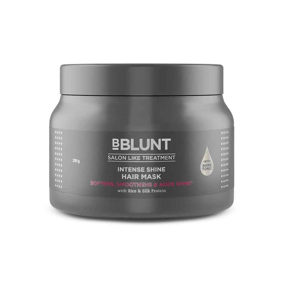 BBlunt Intense Shine Hair Mask With Rice & Silk Protein
