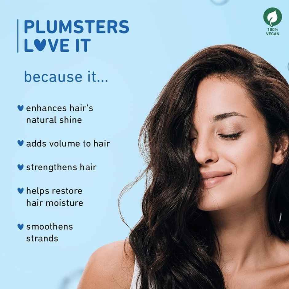 Plum Coconut Shampoo For Dull Hair With Coconut Milk And Peptides