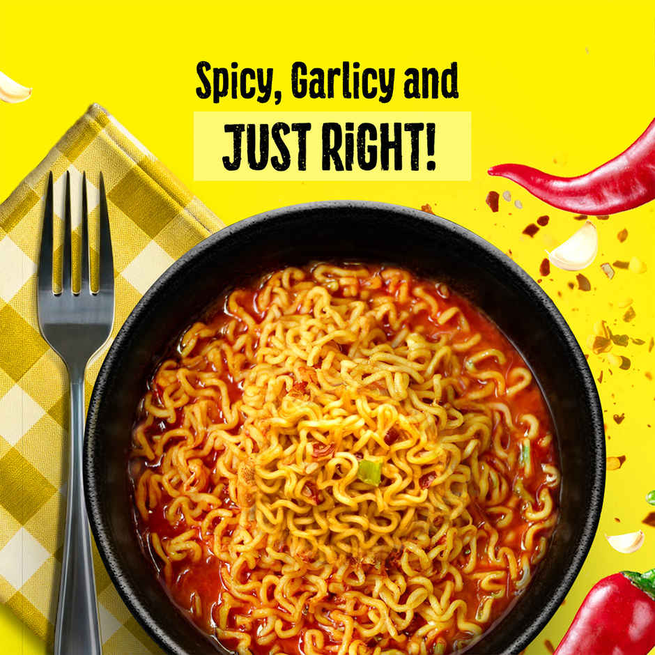 Maggi 2-Minute Spicy Garlic Noodles