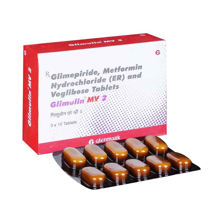 Glimulin MV 2 Tablet ER